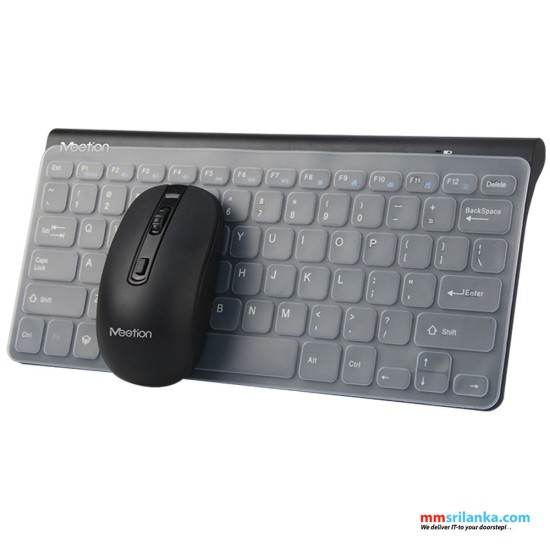 Meetion MT-Mini 4000 Mini Keyboard & Mouse Combo Pack (6M)